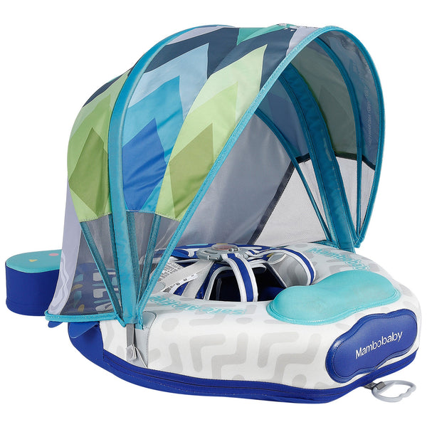 Mambobaby Mambobaby Float Ultra - Colorfish Blue Baby Float