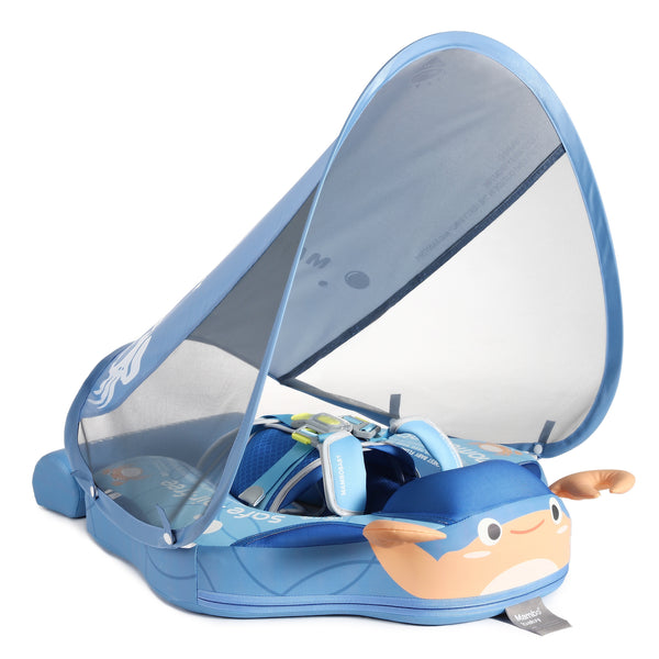 Mambobaby Mambobaby Float Deluxe - Crab Blue Baby Float