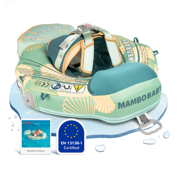 Mambobaby Mambobaby Schwimmmuschel mit Baldachin Baby Float