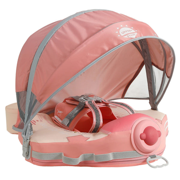 Mambobaby No.7 Airplane Swimming Ring with Sun Canopy