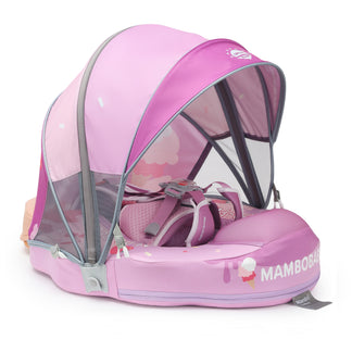 Mambobaby Swim Float with Canopy for 3-24 months Ice Cream – Mambobaby Shop