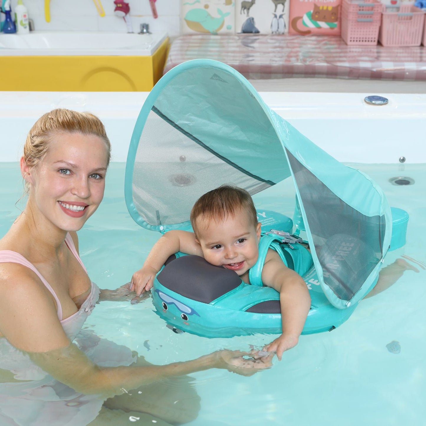 Mambobaby Baby Pool Swimming Float