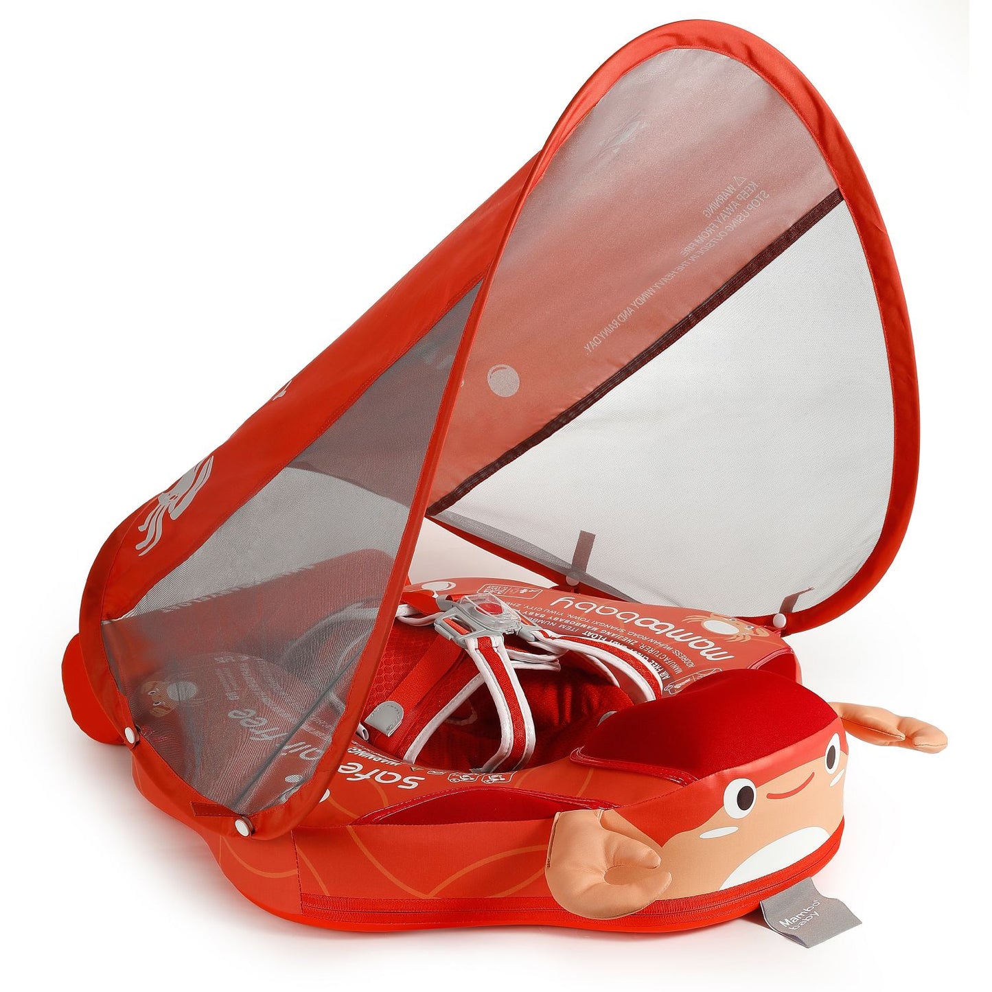 Mambobaby Swim Float Crab with Canopy [UK shipping 3-day delivery]
