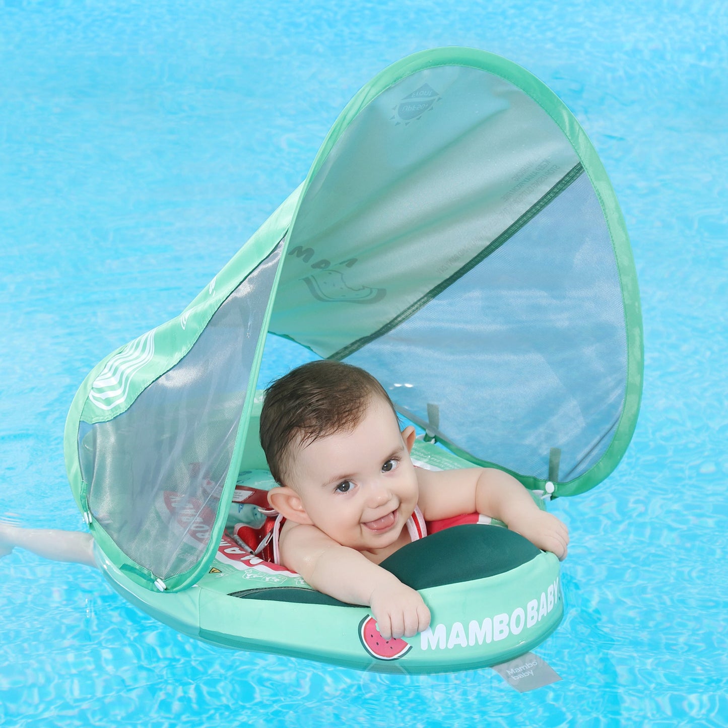 Mambobaby Swim Float Classic Edition with Canopy