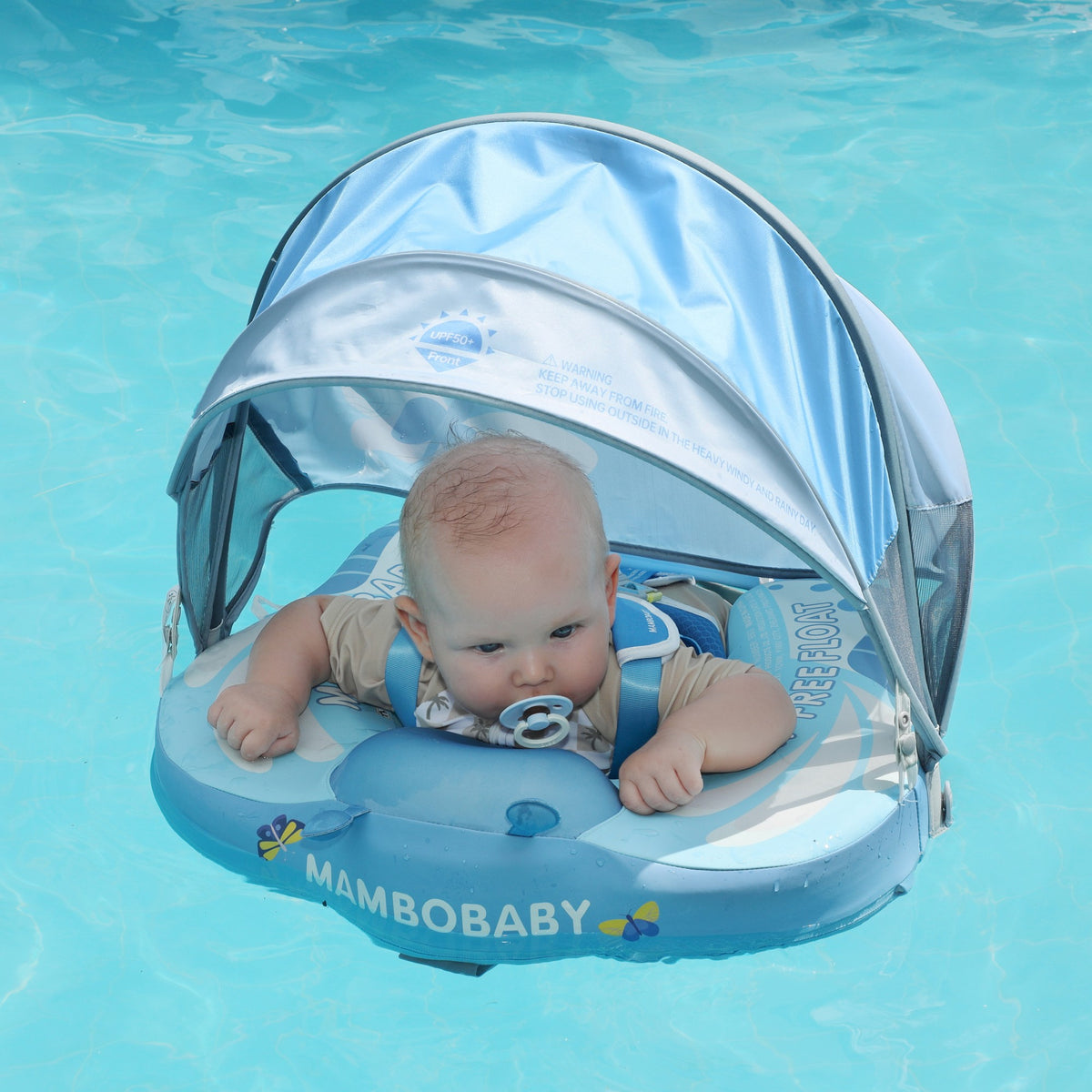 Mambobaby Float with Canopy Butterfly