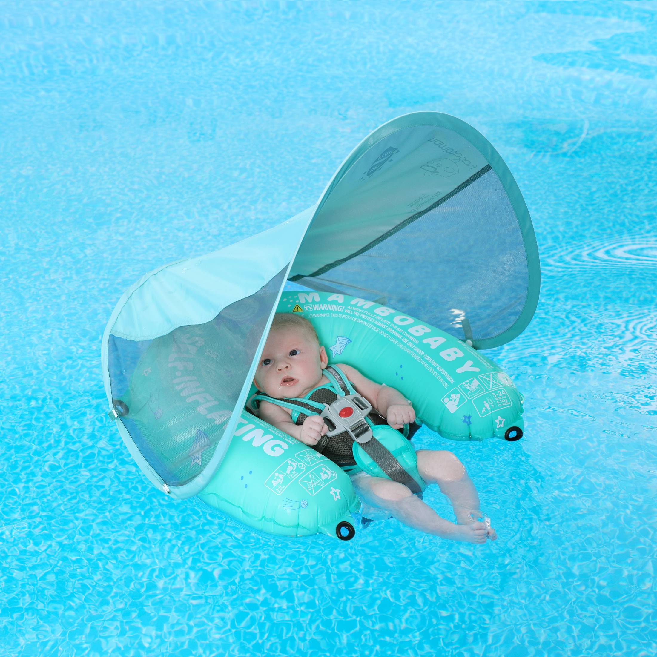 Mambobaby Self-Inflating Baby Swim Float | #1 Best Reviews Infant Float ...