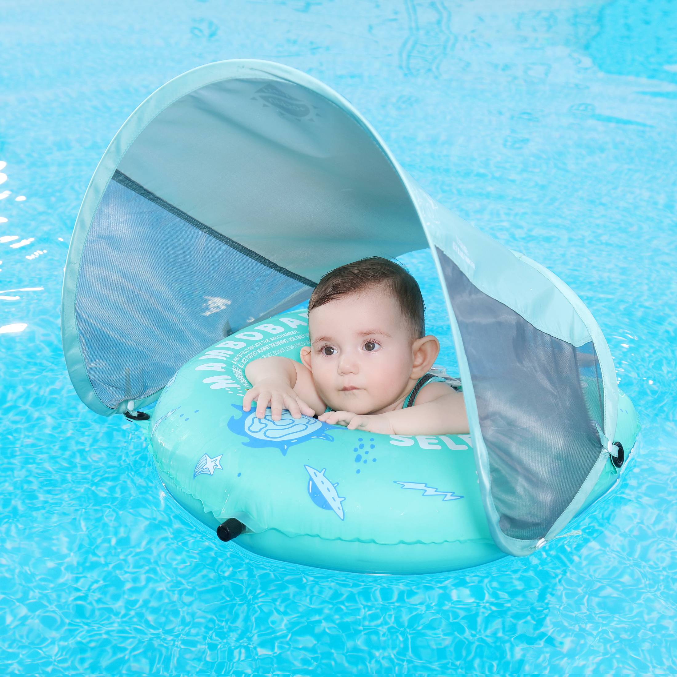 Mambobaby Self-Inflating Baby Swim Float | #1 Best Reviews Infant Float ...