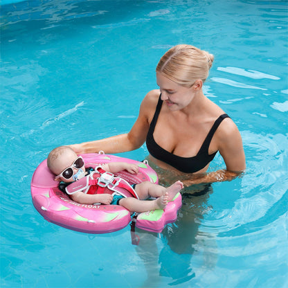 Mambobaby Swim Float with Canopy Dragon Fruit