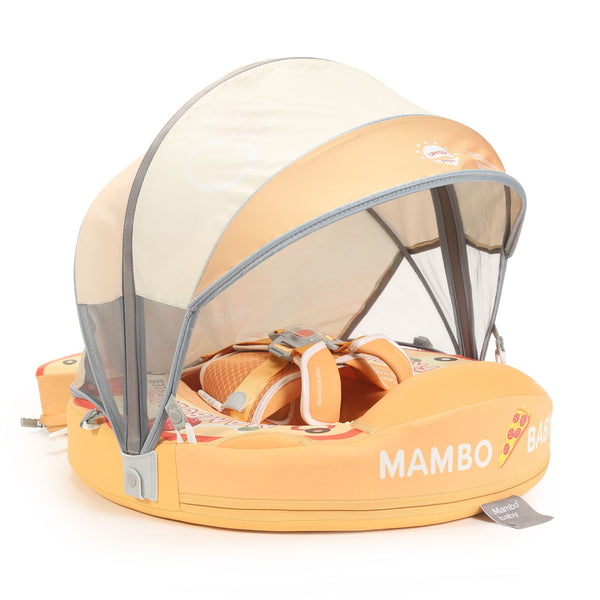 Mambobaby-Schwimmschwimmer mit Baldachin für Kleinkinder-Pizza