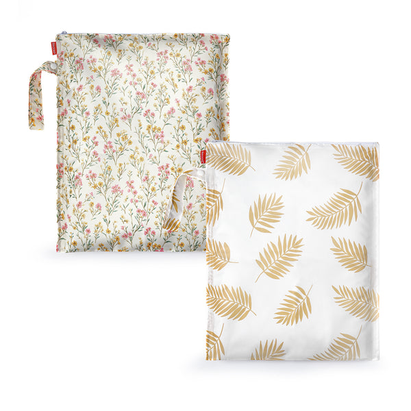 Wet Dry Bag Set 2 Pack - Vintage Garden